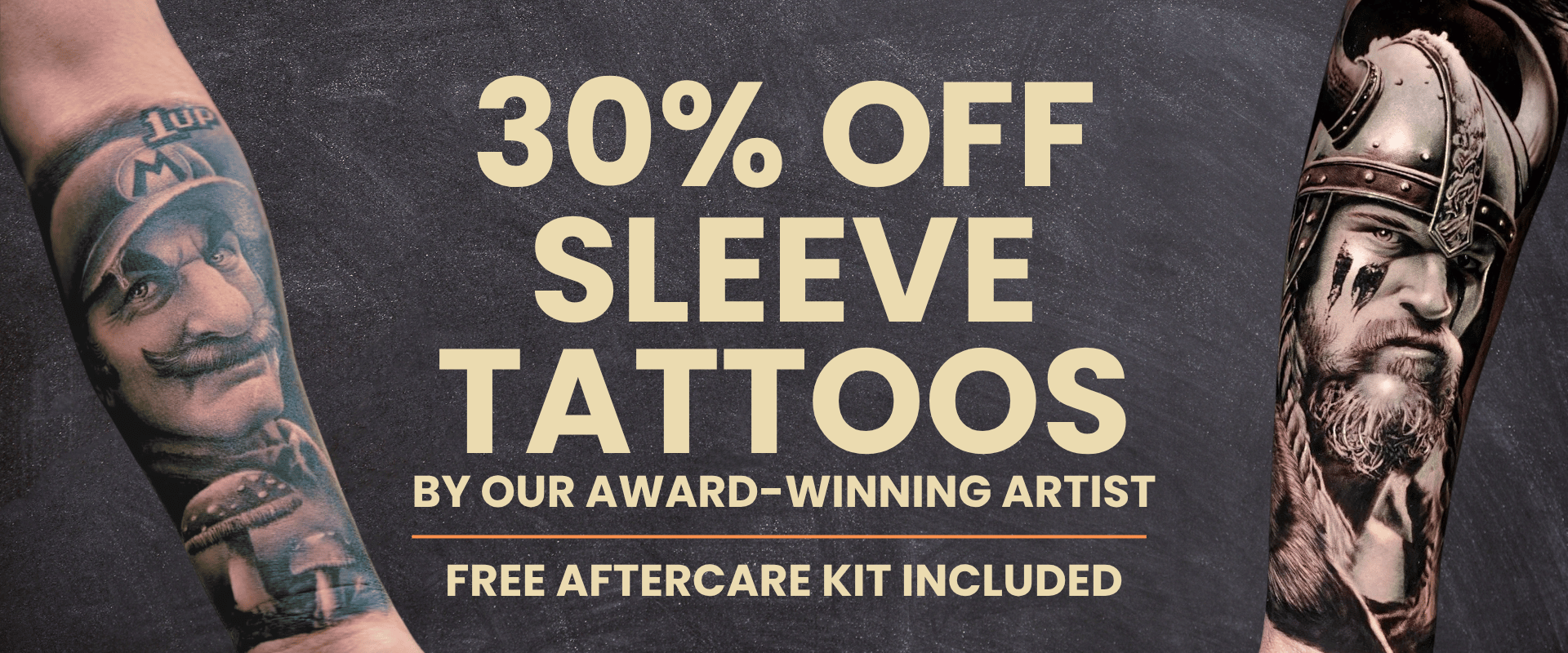 30% Off Tattoo Special - Seattle Tattoo Shop | Ink DaVinci